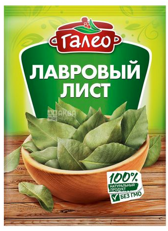 Лавровий лист Галео цілий сухий, 10г